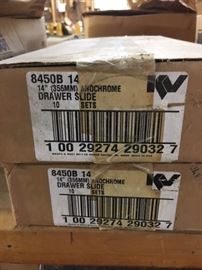Knape & Vogt Box of Ten New Drawer Slides