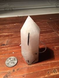 Black Tourmaline Quartz Crystal