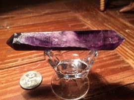 Fluorite Double Point Crystal