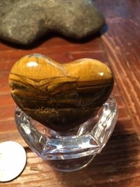 Tiger's Eye  Heart