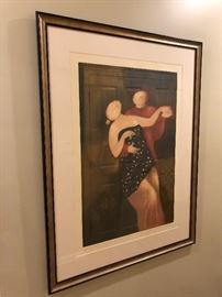 Great litho - makes a statement! Signed and numbered.