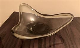 Holmegaard Smoky Glass Bowl, MCM