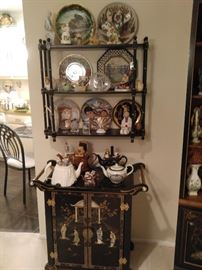 Asian case piece with loads of decorations