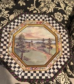 Mackenzie-Childs Maclachlan Dinner Plate