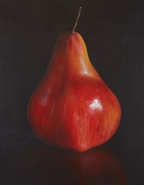 	Tom Seghi Red Pear Painting