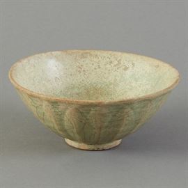 Early Chinese Celadon Stoneware Bowl