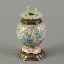 	Chinese Porcelain Edward Farmer Inkwell