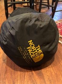 The North Face sleeping bag
