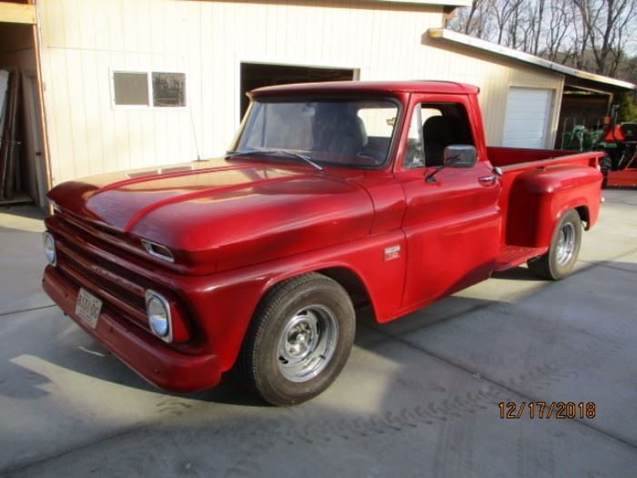 1966 Long bed with a built 454 with reserve