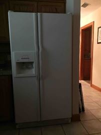 KitchenAid Side-by-Side Refrigerator, includes Original Manuals