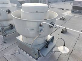 1 2 Horsepower exhaust fan