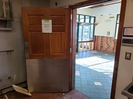 42x82 opening swinging door