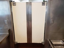 Eliason double swinging doors