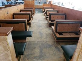 Dining booths 13 openings