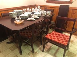 Duncan Phyfe dining set