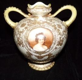 278.1 Porcelain Hand Painted Nippon Vase