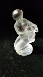 402.1 Lalique Crystal Nude Figurine