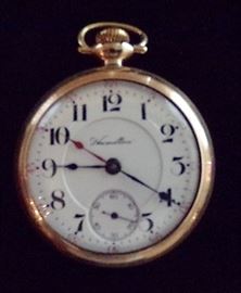 412.2 Hamilton Pocket Watch Case