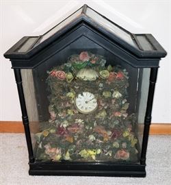 478.1 New Haven Clock Display Cabinet