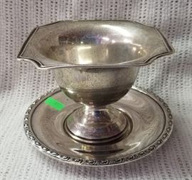 480.1 Sterling Compote with Underplate