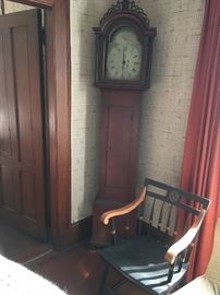 Early grandfather's clock case
