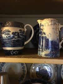English, French, Asian pottery and porcelains