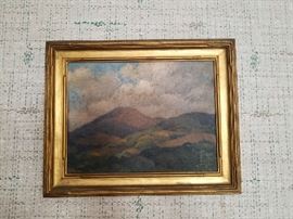 Mountainous landscape by William J. Kaula