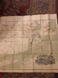 Lots of old books on travel many with maps