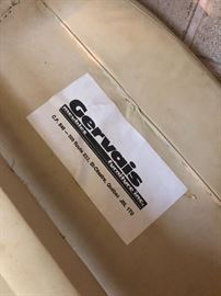 Gervais Quebec leather chairs