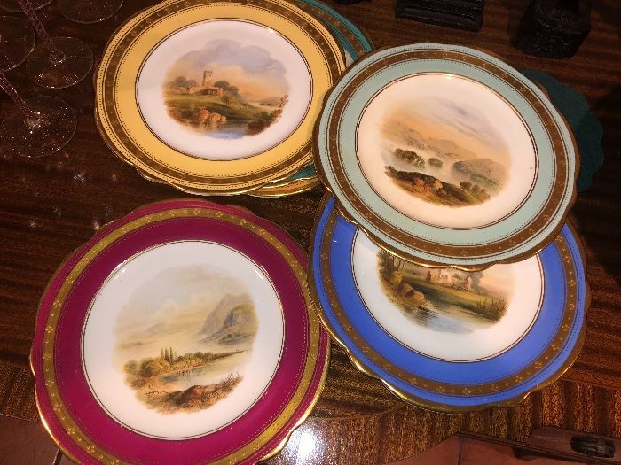 Hand painted dishes 