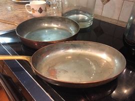 Copper pans