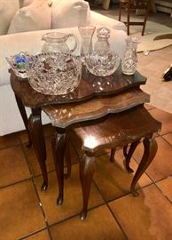 Nesting tables & Crystal
