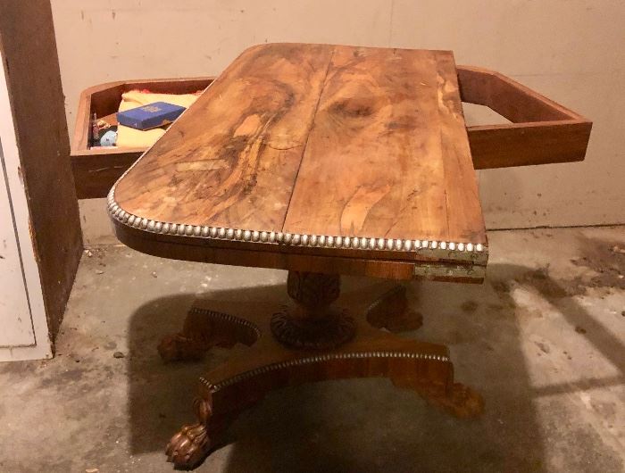 Antique card table 