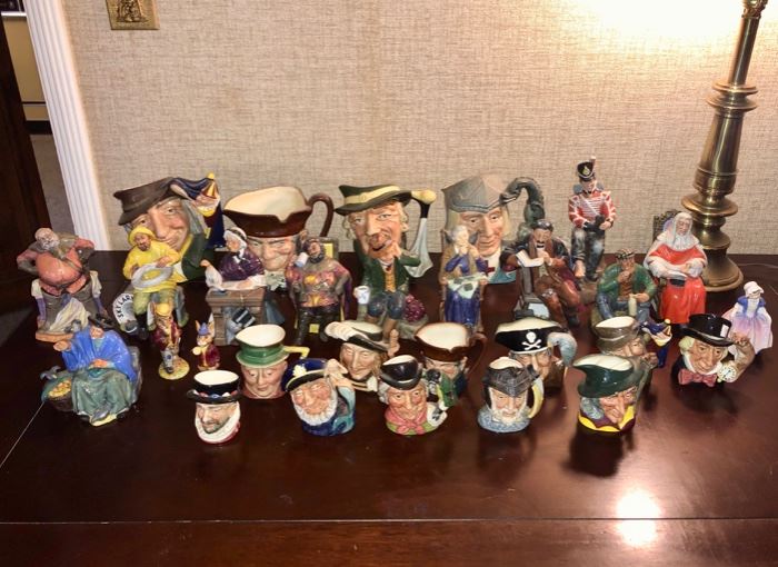 Royal Doulton Toby Jugs & figurines 