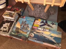 Model planes & ships 