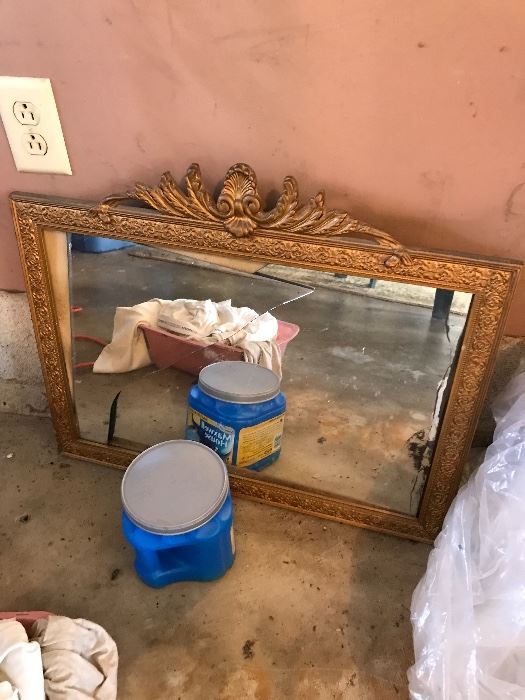 Beautiful antique mirror that needs a new mirror