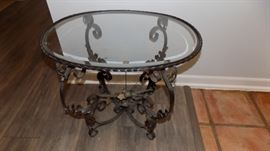 vintage tole table