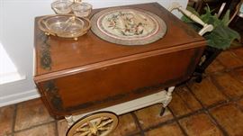 Henredon tea cart