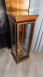 display cabinet pedestal