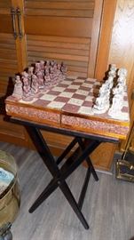 standing chess set