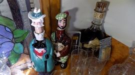 Swank liquor decanters