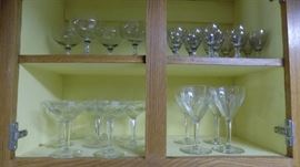 crystal stemware
