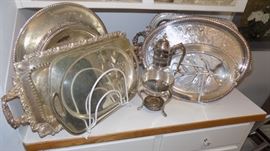 silverplate trays