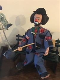 Emmet Kelly Clown! 