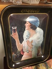 Vintage Circa 1925 Coca Cola Serving Tray!