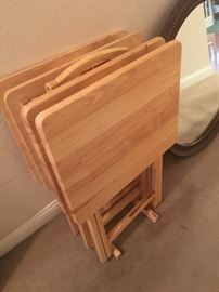 Wood TV Trays!