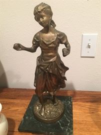 Beautiful Bronze Statue!