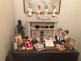 Many Doctor Figurines & Religious Articles!