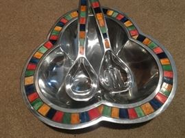 Mikasa  Bowl & Spoons!