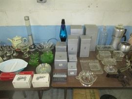 Lava lamps and household items